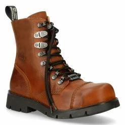 Vestes et Manteaux Soldes -Vestes et Manteaux Soldes bottines new rock ranger en cuir marron 1