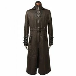 Vestes et Manteaux Soldes 45 Offres 👏 Manteau Steampunk Et Post Apocalyptique 'Wasteland' Marron Marron 🤩