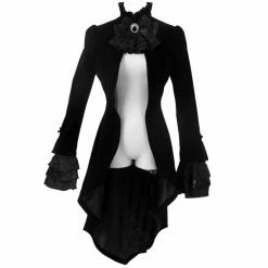 Vestes et Manteaux Soldes 30 Acheter 😀 Redingote 'Vampire Knight' Noire Noir 🤩