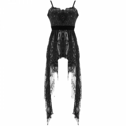 Meilleure vente 🤩 Robe Asymétrique 'Fael' En Dentelle Et Jacquard Noirs Noir 🎉 6 Meilleure vente 🤩 Robe Asymétrique 'Fael' En Dentelle Et Jacquard Noirs Noir 🎉 -Vestes et Manteaux Soldes robe asymetrique fael en dentelle et jacquard noirs