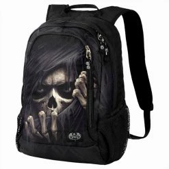 Vente flash ✔️ Sac à Dos 'Grim Ripper' Noir Avec Poche Pour Laptop 🌟